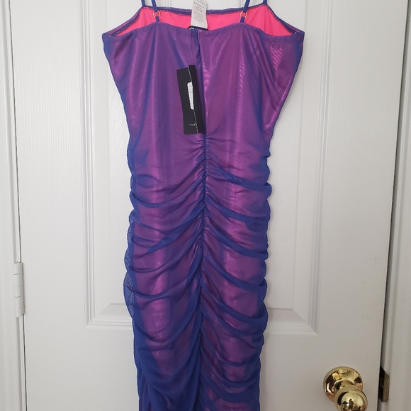 Brand New Violet/Pink Dress - Picture 2 of 3